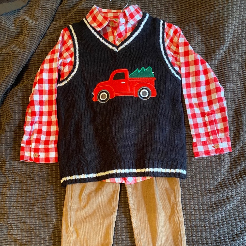 Boys Christmas Outfit